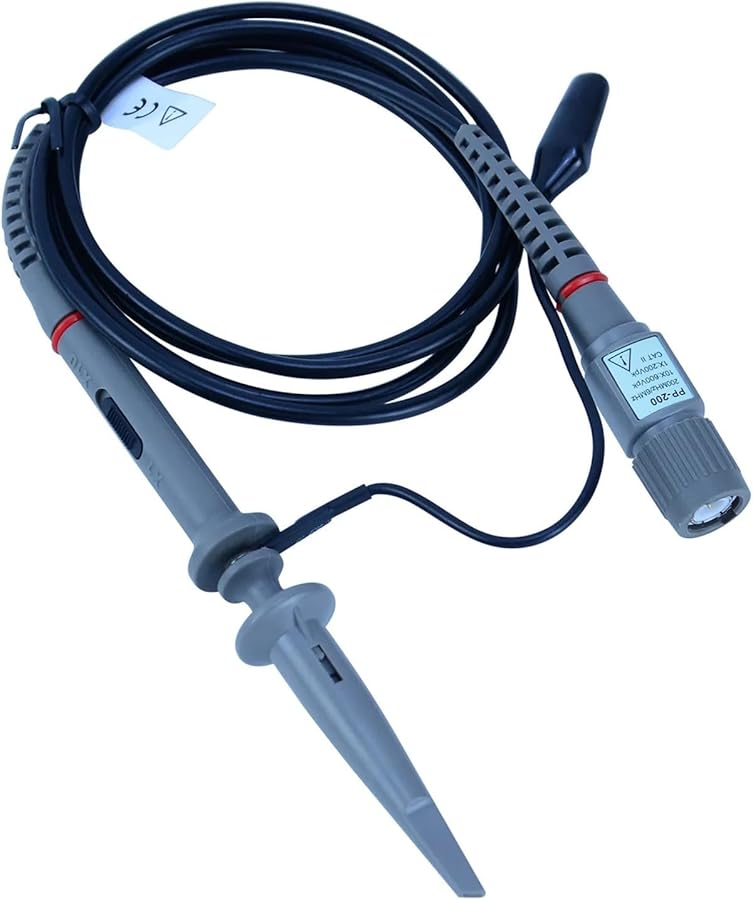 Digital Oscilloscope Probe 200MHz PP200B X1 X10 Test Probes 130cm Length - Image 5